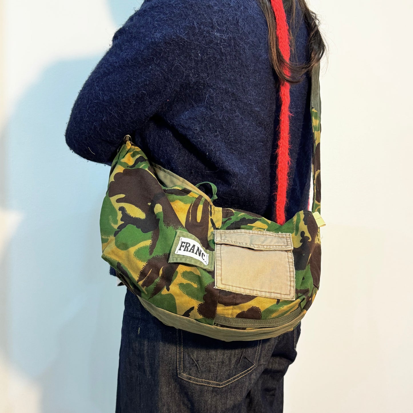 ARMY SURPLUS CAMO BAG