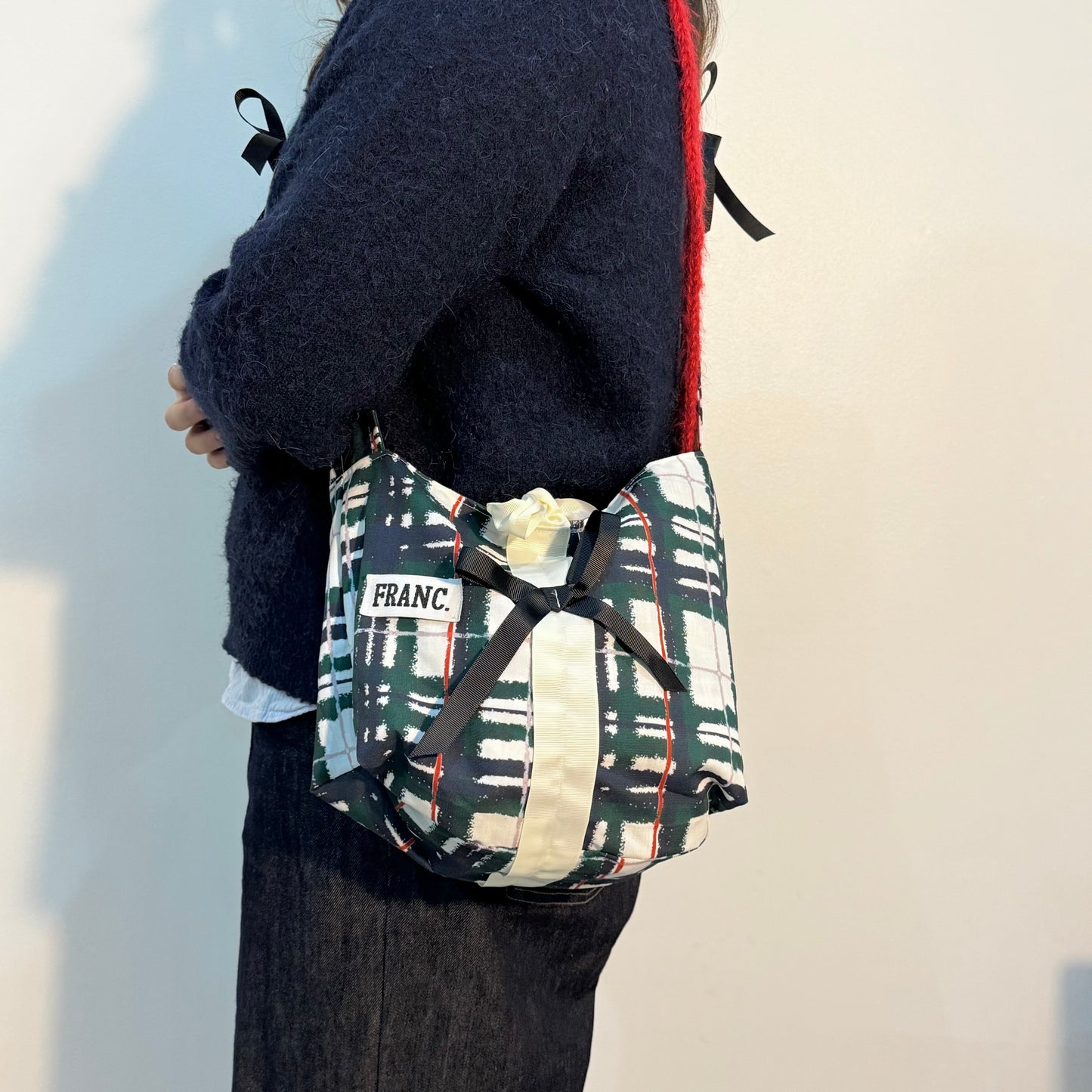 TARTAN CROSS BODY BAG